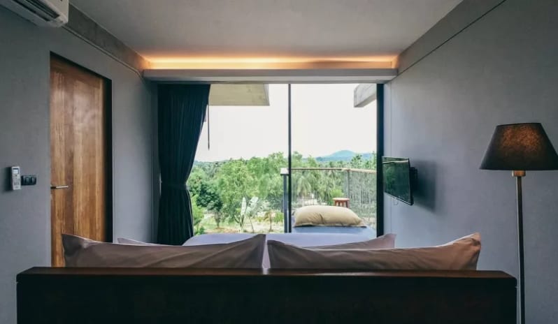 Hotel image Living Area & Garden view at Varivana Resort Koh Phangan