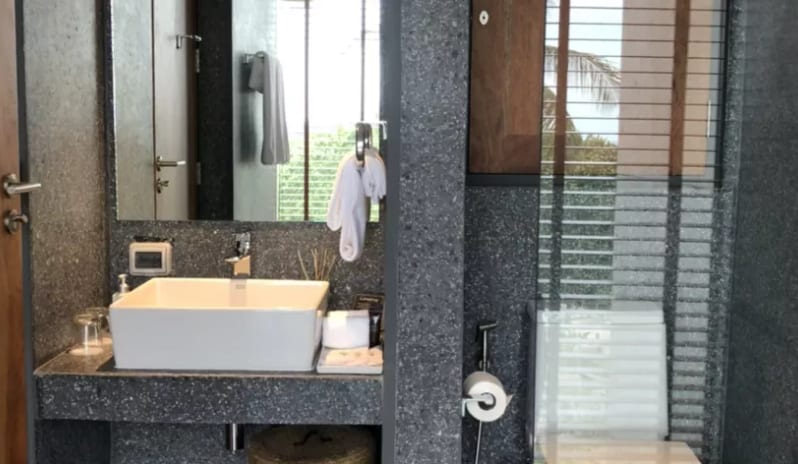 Hotel image Bathroom view at Varivana Resort Koh Phangan