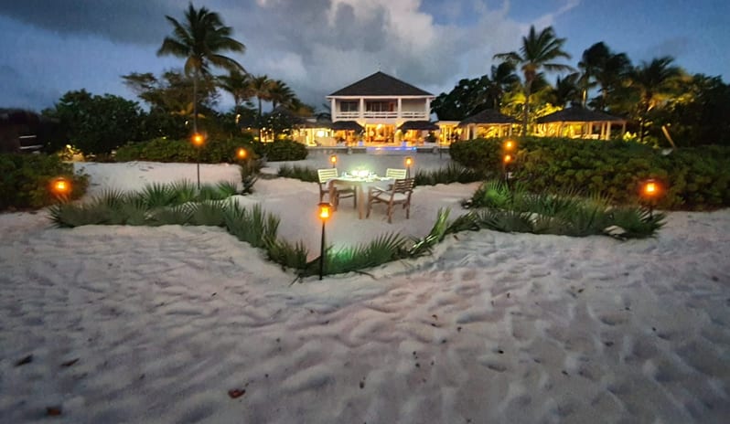 caribbean-holidays-turks-caicos-pine-cay-turks-and-caicos-Starlit Private Dining