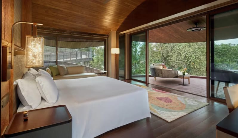 Hotel image  Bedroom view at Mandai Rainforest Resort by Banyan Tree
