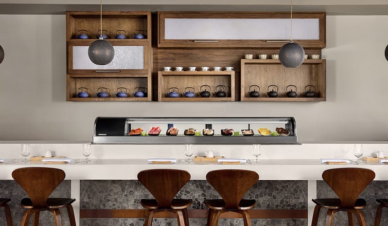 Restaurant at Sandals Grande St Lucian hotel in Caribbean by Kenwood Travel