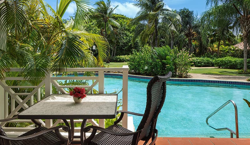 Swim up lagoon at Sandals Grande St Lucian hotel in Caribbean by Kenwood Travel