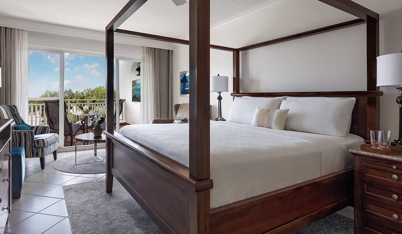 Bedroom at Sandals Grande St Lucian hotel in Caribbean by Kenwood Travel