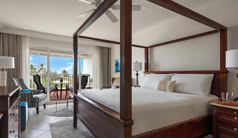 Bedroom at Sandals Grande St Lucian hotel in Caribbean by Kenwood Travel
