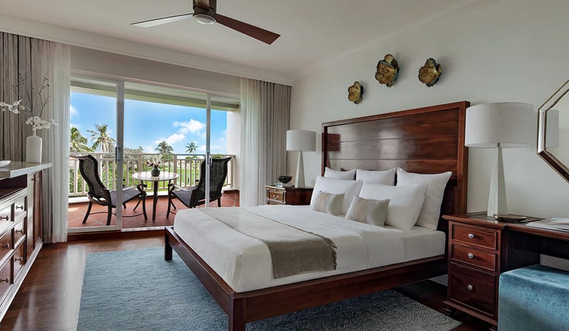 Bedroom at Sandals Grande St Lucian hotel in Caribbean by Kenwood Travel