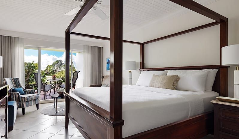 Bedroom at Sandals Grande St Lucian hotel in Caribbean by Kenwood Travel