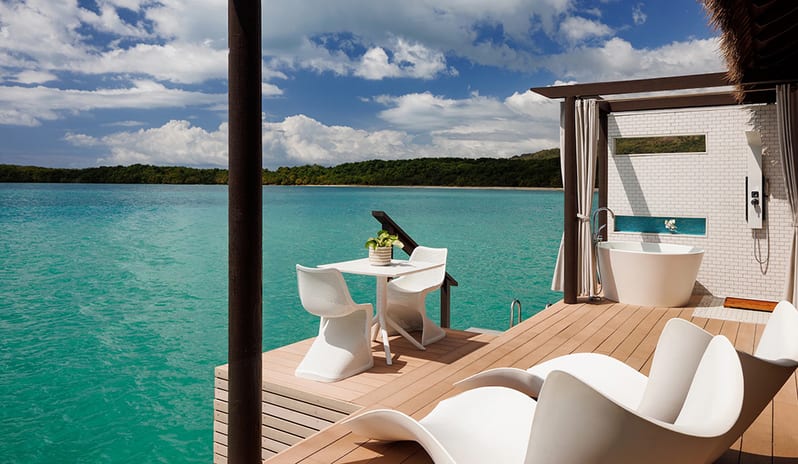 Relaxing Point at Sandals Grande St Lucian hotel in Caribbean by Kenwood Travel