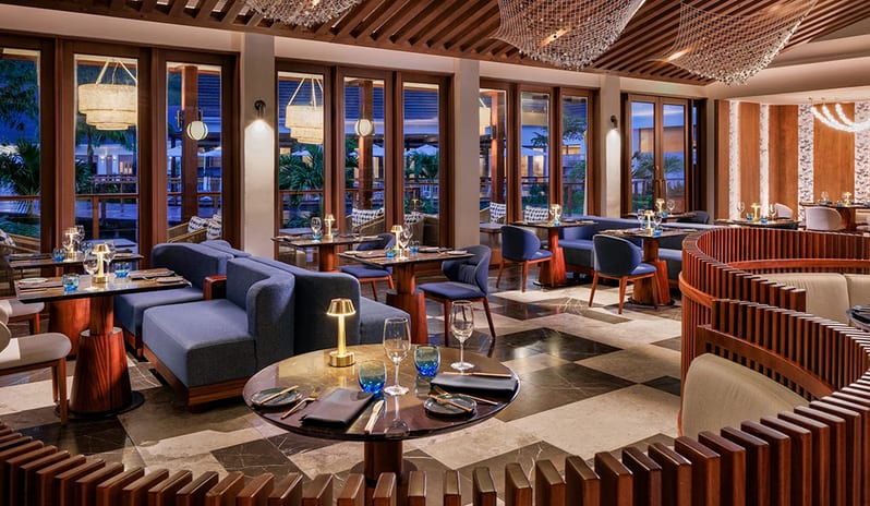 Restaurant at Sandals Saint Vincent hotel in Caribbean by Kenwood Travel