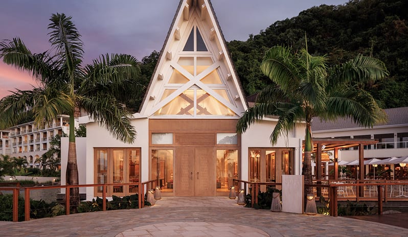 Restaurant at Sandals Saint Vincent hotel in Caribbean by Kenwood Travel