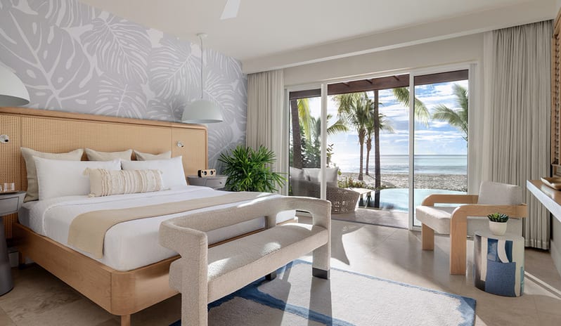 Bedroom at Sandals Saint Vincent hotel in Caribbean by Kenwood Travel