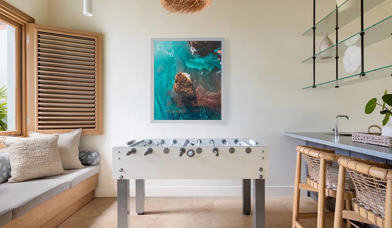 Gaming area at Sandals Saint Vincent hotel in Caribbean by Kenwood Travel