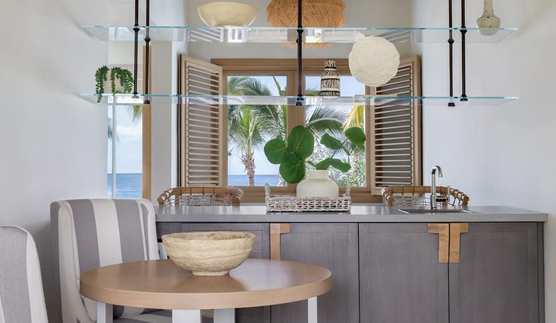 Dining area at Sandals Saint Vincent hotel in Caribbean by Kenwood Travel