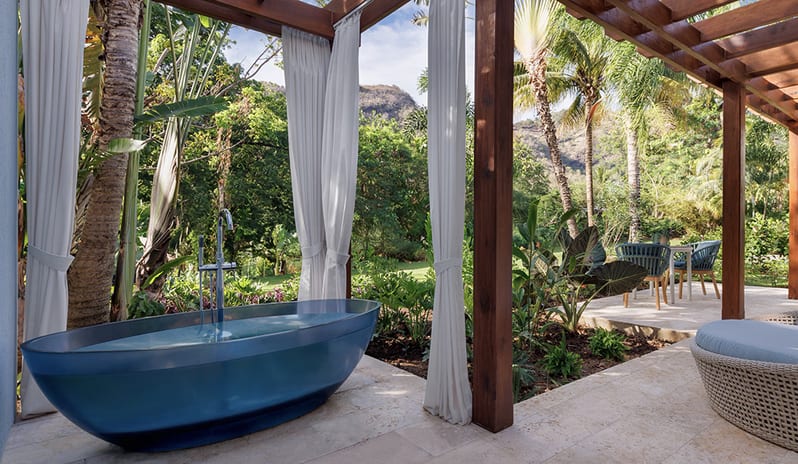 Outdoor View at Sandals Saint Vincent hotel in Caribbean by Kenwood Travel