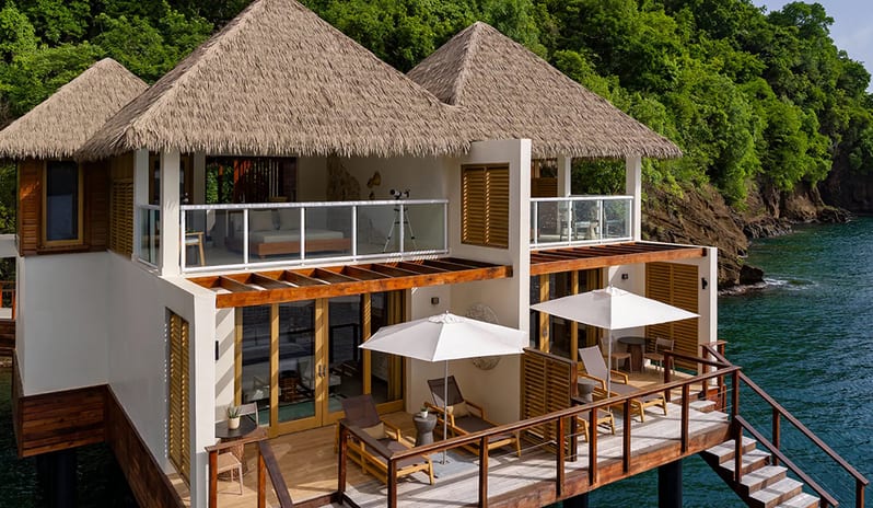 Resort Outdoor view at Sandals Saint Vincent hotel in Caribbean by Kenwood Travel