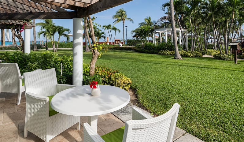 Garden at Beaches Turks & Caicos hotel in Caribbean by Kenwood Travel