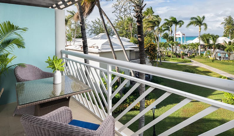Balcony at Beaches Turks & Caicos hotel in Caribbean by Kenwood Travel