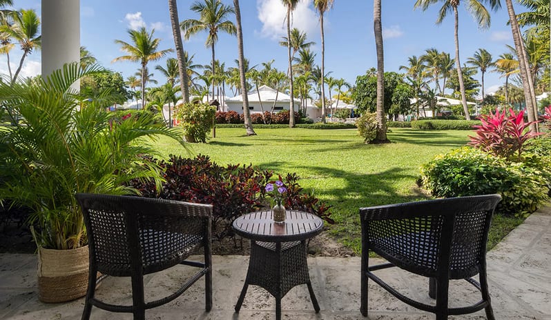 Garden at Beaches Turks & Caicos hotel in Caribbean by Kenwood Travel