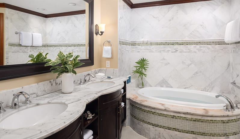 Bathroom at Beaches Turks & Caicos hotel in Caribbean by Kenwood Travel