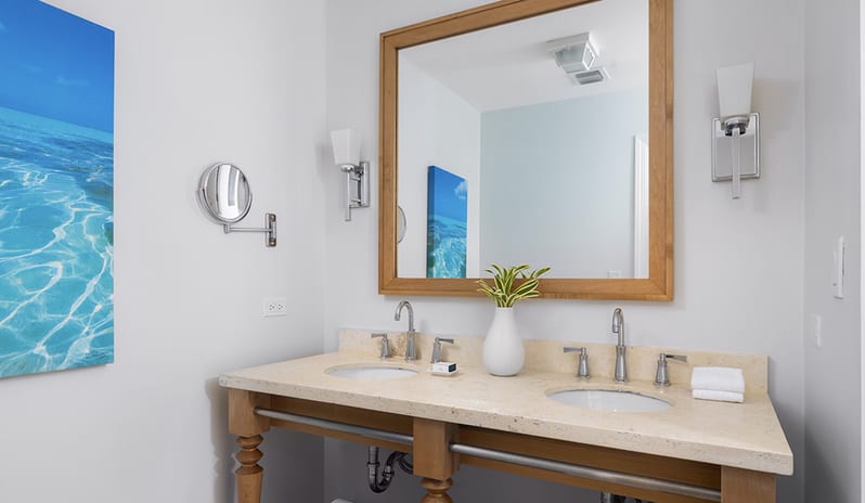 Bathroom at Beaches Turks & Caicos hotel in Caribbean by Kenwood Travel