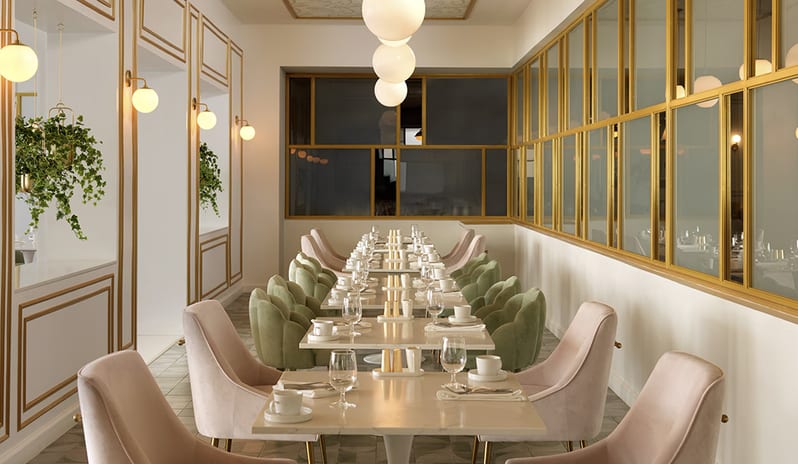 Restaurant at Sandals Royal Bahamian hotel in Caribbean by Kenwood Travel