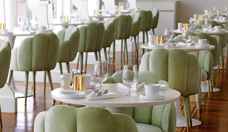 Restaurant at Sandals Royal Bahamian hotel in Caribbean by Kenwood Travel