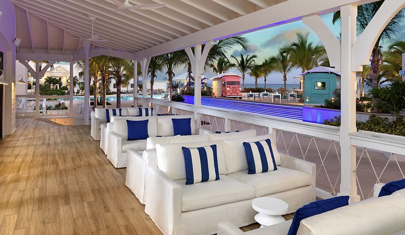 Restaurant at Sandals Royal Bahamian hotel in Caribbean by Kenwood Travel