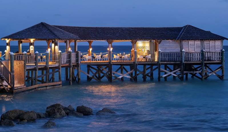 Restaurant at Sandals Royal Bahamian hotel in Caribbean by Kenwood Travel