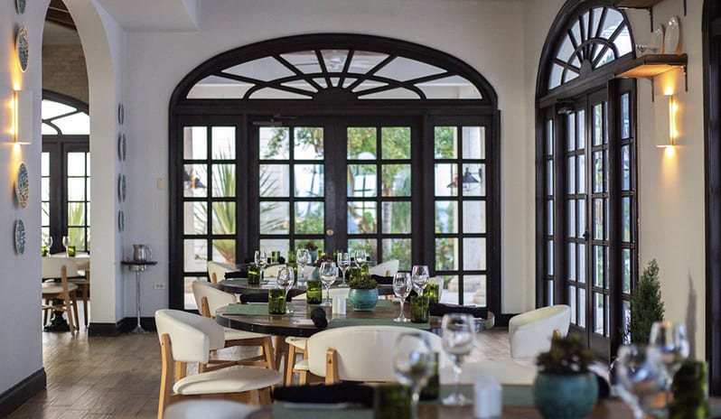 Restaurant at Sandals Royal Bahamian hotel in Caribbean by Kenwood Travel