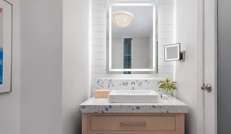 Bathroom at Sandals Royal Bahamian hotel in Caribbean by Kenwood Travel