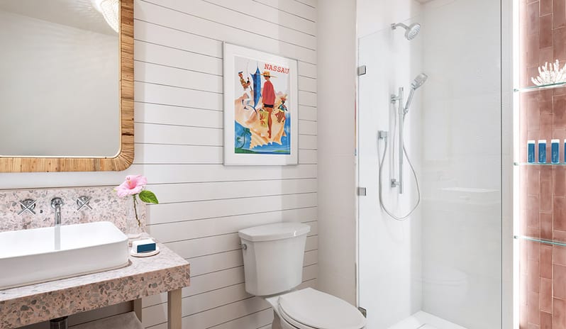 Bathroom at Sandals Royal Bahamian hotel in Caribbean by Kenwood Travel