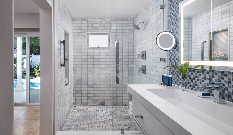 Bathroom at Sandals Royal Bahamian hotel in Caribbean by Kenwood Travel