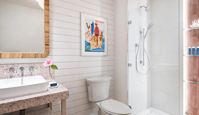 Bathroom at Sandals Royal Bahamian hotel in Caribbean by Kenwood Travel