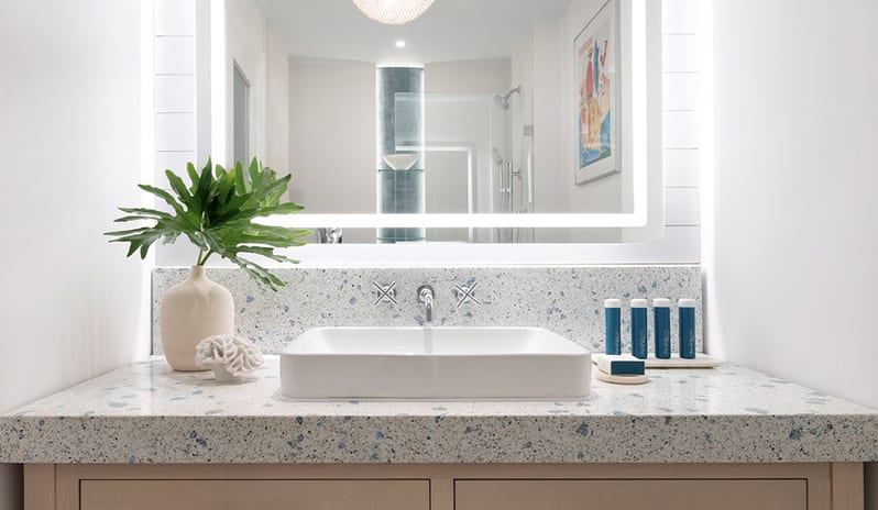 Bathroom at Sandals Royal Bahamian hotel in Caribbean by Kenwood Travel