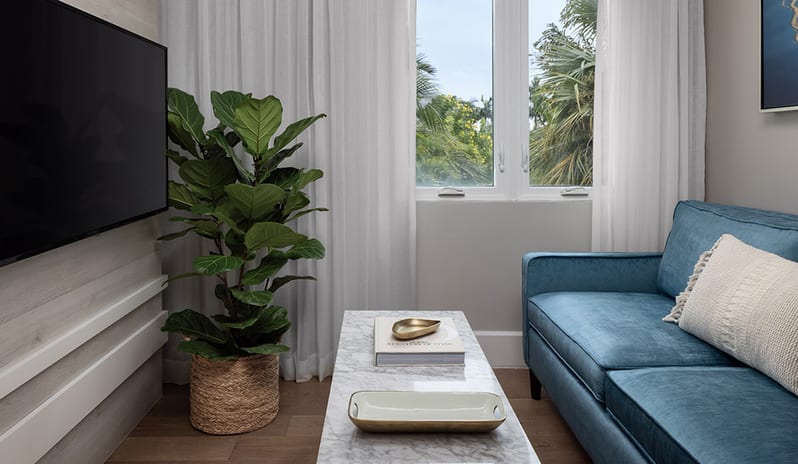 Bedroom at Sandals Royal Bahamian hotel in Caribbean by Kenwood Travel