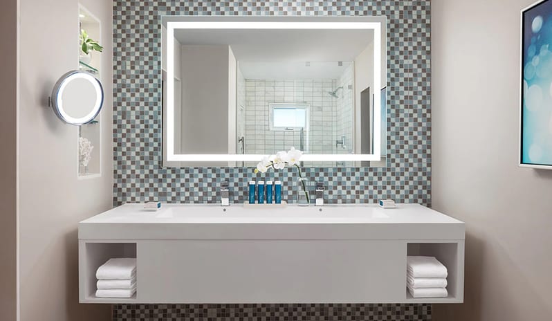 Bathroom at Sandals Royal Bahamian hotel in Caribbean by Kenwood Travel