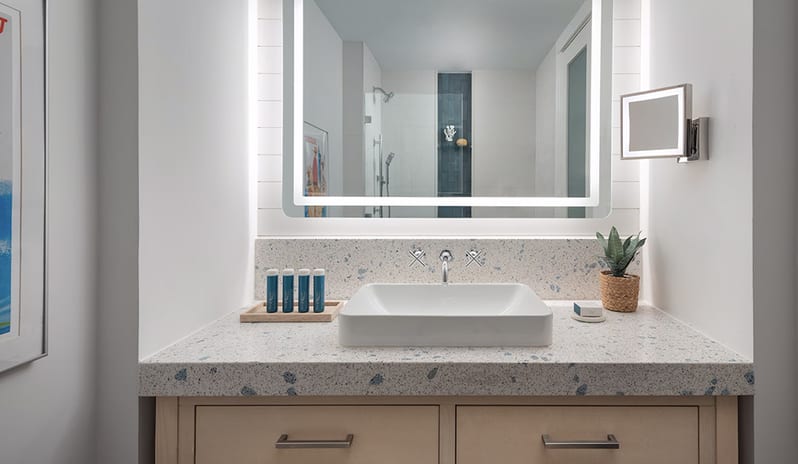 Bathroom at Sandals Royal Bahamian hotel in Caribbean by Kenwood Travel