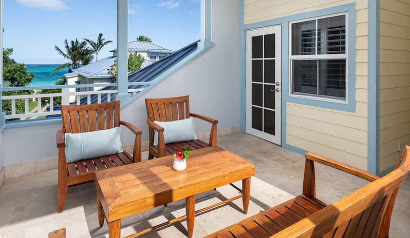 Balcony at Beaches Turks & Caicos hotel in Caribbean by Kenwood Travel