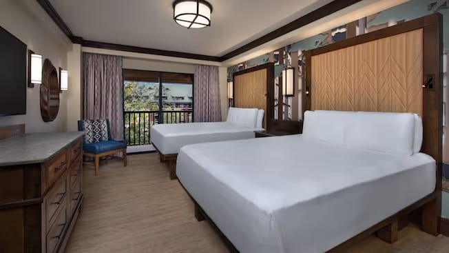 Bedroom at Disney's Wilderness Lodge by Kenwood Travel