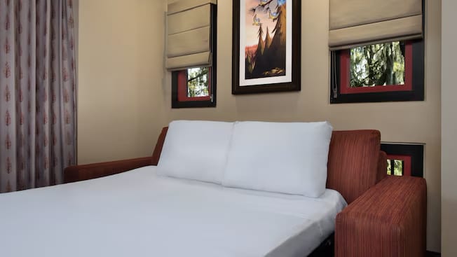 Bedroom View at Disney's Wilderness Lodge by Kenwood Travel