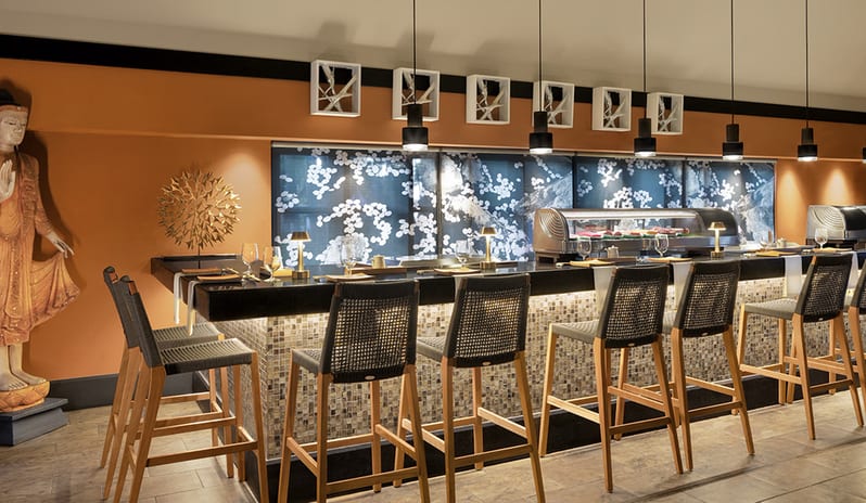 Caribbean-holidays-antigua-sandals-grande-antigua- Soy Sushi Bar