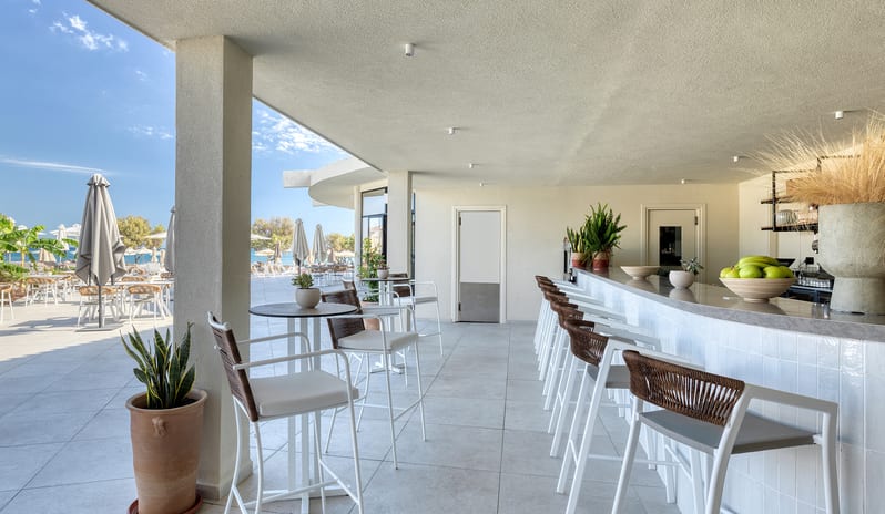 Lianolia Bar Luxury Outdoor Pool Bar at Domes Aulūs Zante by Kenwood Travel
