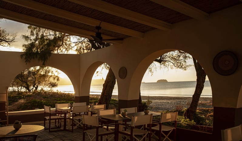 Meze Means To Share Restaurant with Mediterranean Sea View at Domes Aulūs Zante by Kenwood Travel