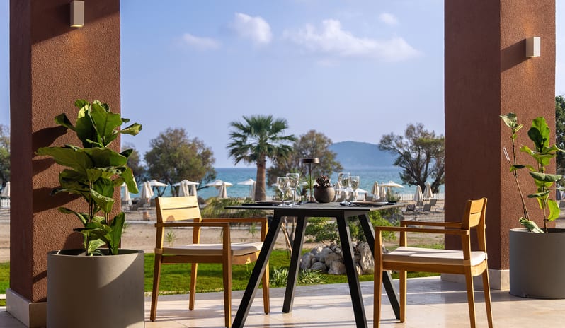 Tesoro Mio Italian Restaurant with Sea View at Domes Aulūs Zante by Kenwood Travel