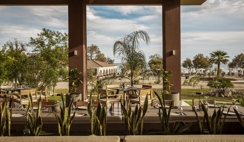 Tesoro Mio Italian Restaurant with Sea View at Domes Aulūs Zante by Kenwood Travel