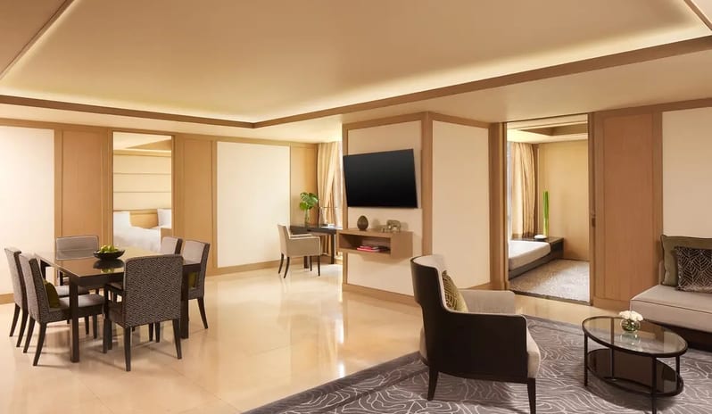 Living Area at Banyan Tree Bangkok Hotel in Thailand by Kenwood Travel