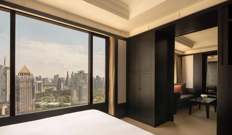 bedroom at Skyline Park View hotel in thailand by Kenwood Travelravel