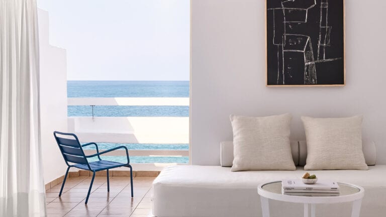 Bedroom With Sea View  at Luxme White Hotel in Europe by Kenwood Travel