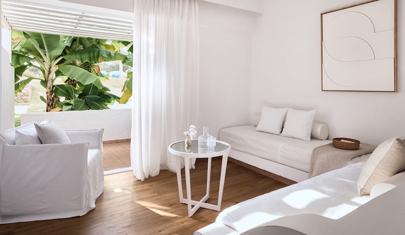 Living Area at Luxme White Hotel in Europe by Kenwood Travel