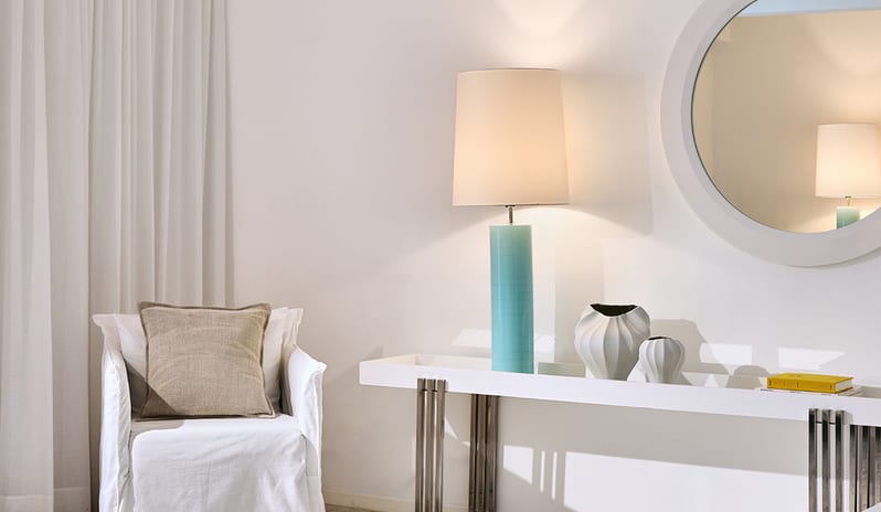 Bedroom Living Space at Luxme White Hotel in Europe by Kenwood Travel