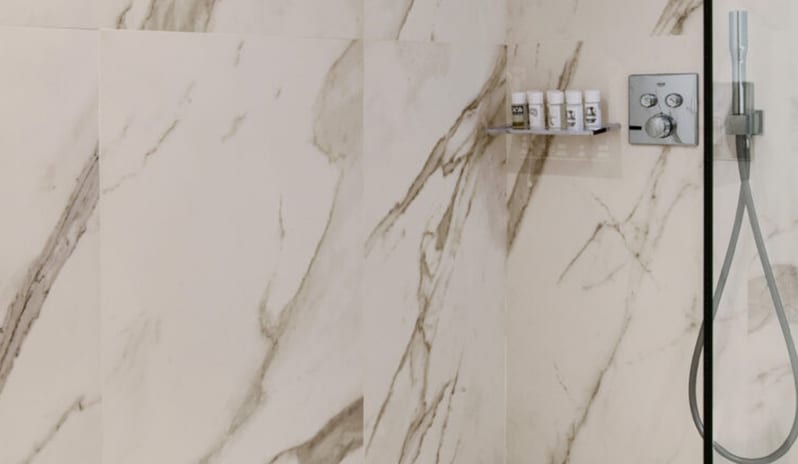 Bathroom at Luxme White Hotel in Europe by Kenwood Travel